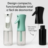 Kit 2 Borrifadores Multifuncionais 200ml - Preto/Verde