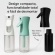 Kit 2 Borrifadores Multifuncionais 200ml - Preto/Verde