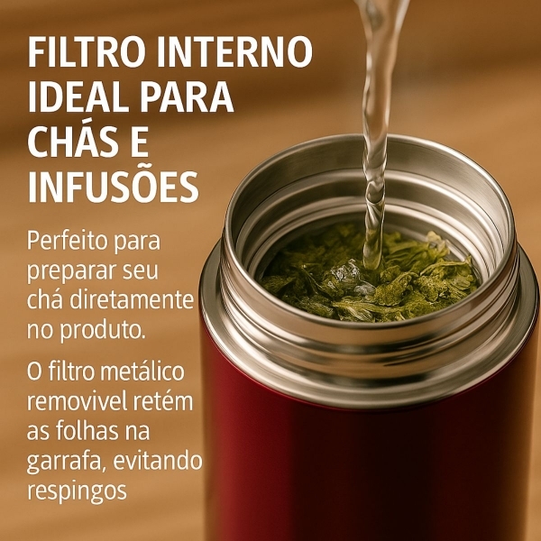 Garrafa Vacuum 800ml - Vinho