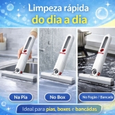 Mini Rodo Retrátil Multiuso para Pia Box e Bancada Cozinha