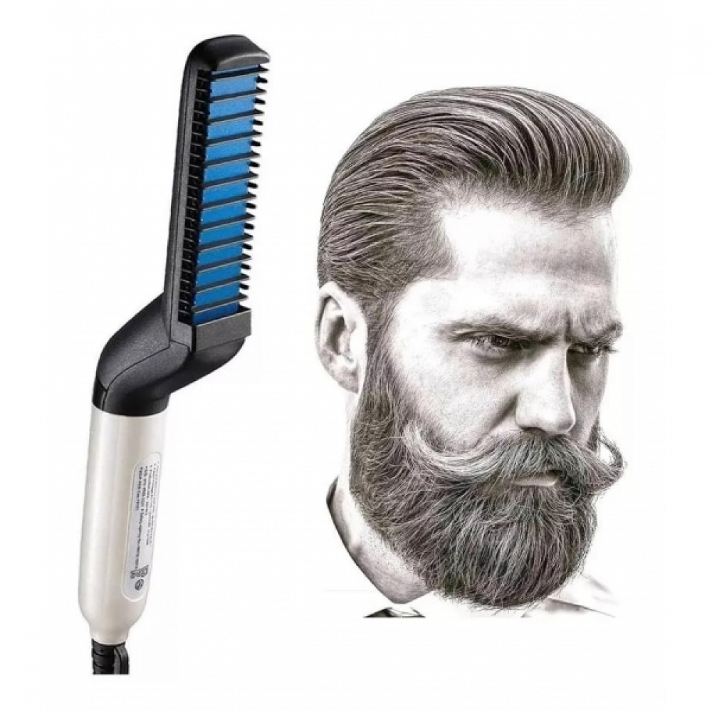 Prancha De Alisamento Para Barba E Cabelo