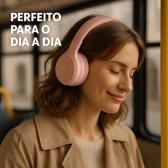 FONE DE OUVIDO BLUETOOTH ESTEREO ALTOMEX B-19 - Rosa