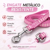 Kit Primeiro Cachorro Acessórios Filhote Comedouro Guia - Fêmea