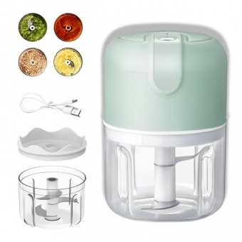 Mini Processador de Alimentos - Triturador Elétrico