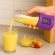 Mini Liquidificador Portátil Recarregável 380ML 6 Laminas - Roxo