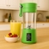 Mini Liquidificador Portátil Recarregável 380ML 6 Laminas - Verde