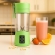 Mini Liquidificador Portátil Recarregável 380ML 6 Laminas - Verde
