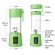 Mini Liquidificador Portátil Recarregável 380ML 6 Laminas - Verde