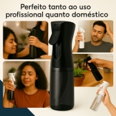 Kit 2 Borrifadores Multifuncionais 200ml - Preto/Verde