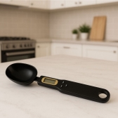 Colher Medida Balança Digital Eletrônica Cozinha Até 500g - Preta