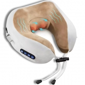 Almofada Massageador Para pescoço - Cinza
