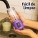 Mini Liquidificador Portátil Recarregável 380ML 6 Laminas - Roxo