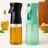 Kit 2 Borrifadores Multifuncionais 200ml - Preto/Verde