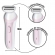 Depilador Elétrico Corporal Lady Shaver Aparador Pelo Nariz Rosa