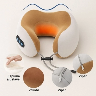 Kit Massageador pescoço e pés