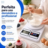 Kit Faca Serrilhada 24cm Inox Profissional Com Afiador 3 Estagios E Balanca Digital 10kg