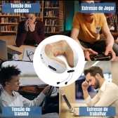 Almofada Massageador Para pescoço - Cinza