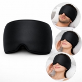 Máscara Gel Terapêutica Fria Quente Dor Cabeça e Olhos - Preto