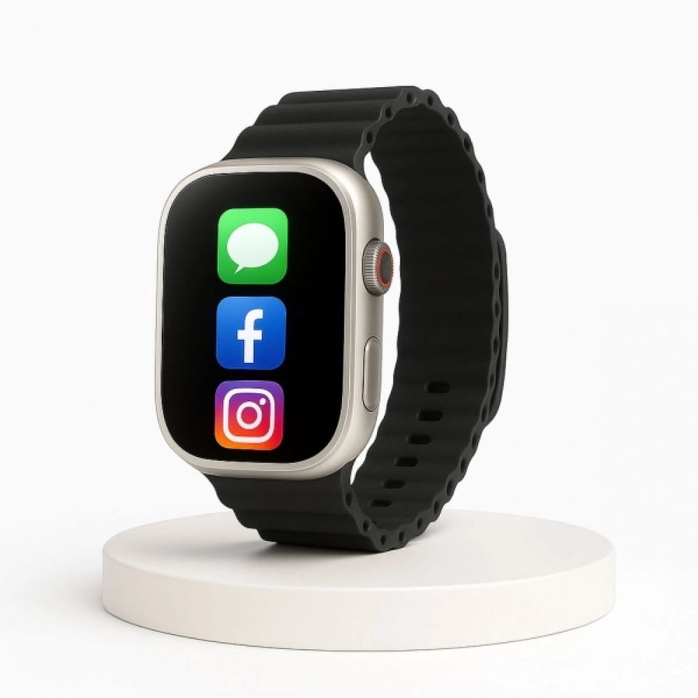 Relógio Smarthwacth inteligente a Porva D´água Bluetooth X11 - Preto