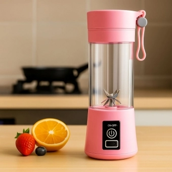 Mini Liquidificador Portátil Recarregável 380ML 6 Laminas