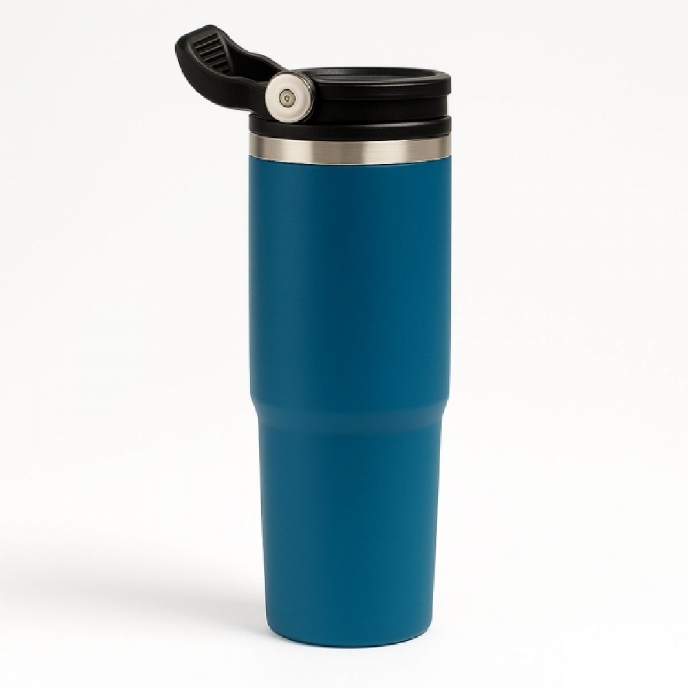 Garrafa Caneca Térmica  900ml - Azul