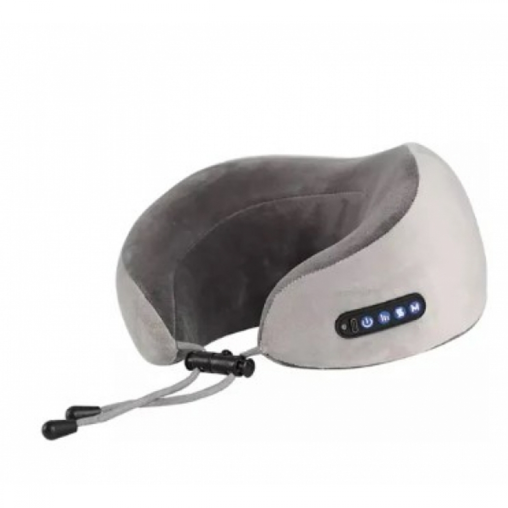 Almofada Massageador Para pescoço - Cinza