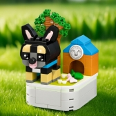 Brinquedo & Decoração de cachorro em blocos criativo - Bulldog