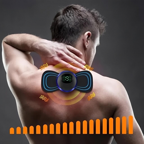 Mini Massageador Elétrico Portátil