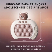 Pop It Mini Gamer Console Anti Stress Brinquedo Eletrônico C