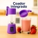 Mini Liquidificador Portátil Recarregável 380ML 6 Laminas - Roxo