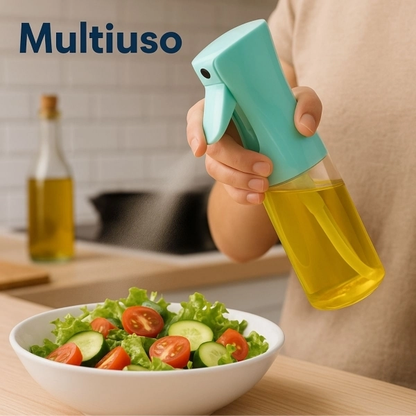 Kit 2 Borrifadores Multifuncionais 200ml - Preto/Verde