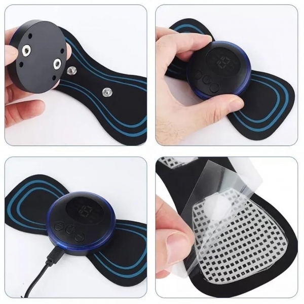 Mini Massageador Elétrico Portátil